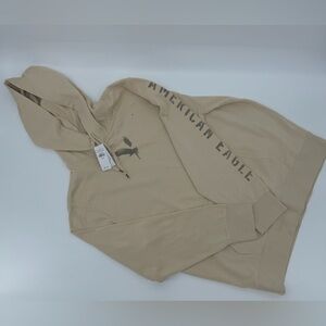 American Eagle Super Soft Hoodie 
Color - Khaki